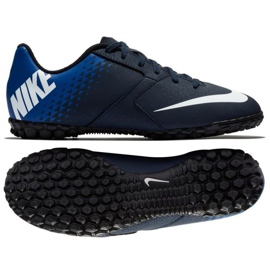Nike BombaX Tf Jr 826488-414 fotbollsskor svart svart
