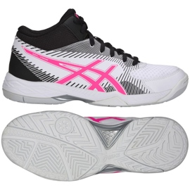 Asics Gel-Task Mt W B753Y-100 volleybollskor vit vit
