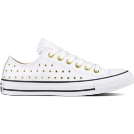 Converse Chuck Taylor All Star Läder Vitguld