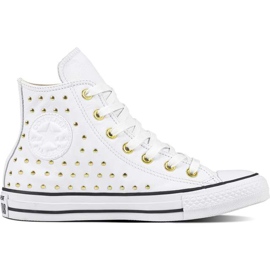 Converse Chuck Taylor All Star Läder Vitguld