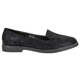 Bestelle Svarta slip-on herrar
