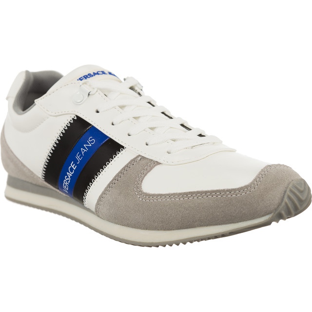 Versace Jeans Sneaker Uomo Dis A3 Mfa vit brun mångfärgad