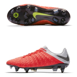 Nike Hypervenom 3 Elite Sg Pro Ac M AJ3810-600 fotbollsskor röd röd