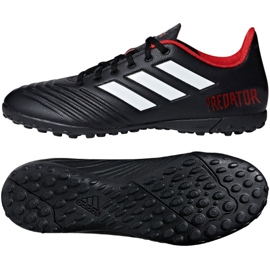Adidas Predator Tango 18.4 Tf M DB2143 fotbollsskor svart svart