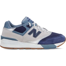 New Balance Ml597ngt Silver grå mångfärgad marinblå