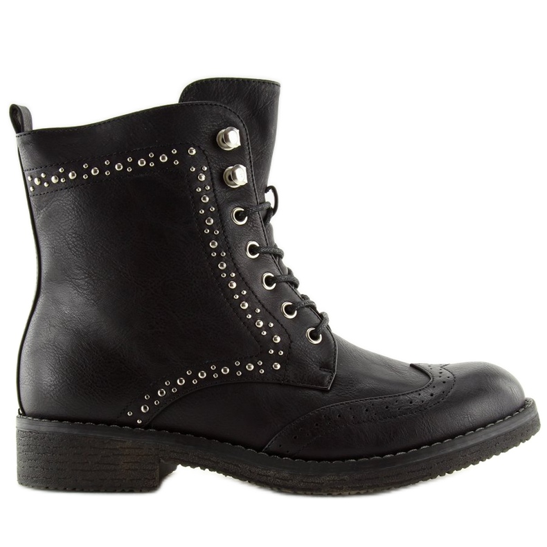 Svarta arbetare med dubbar 432-PA Svart