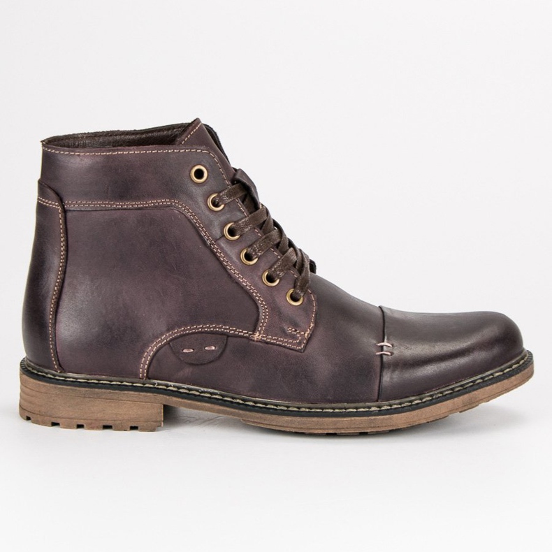 Wolski Läderskor för män brun