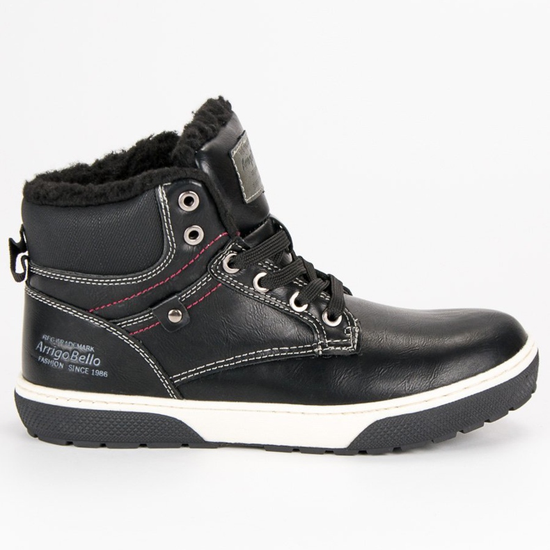 Arrigo Bello Ungdomar höga toppsneakers svart