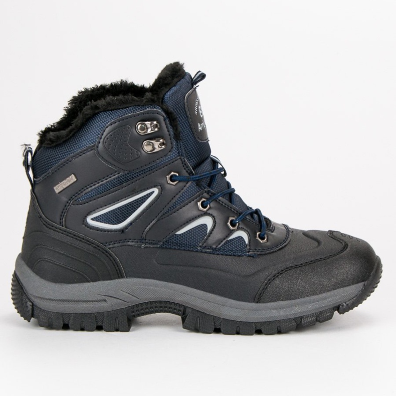 Arrigo Bello Herrskor för vintern marinblå