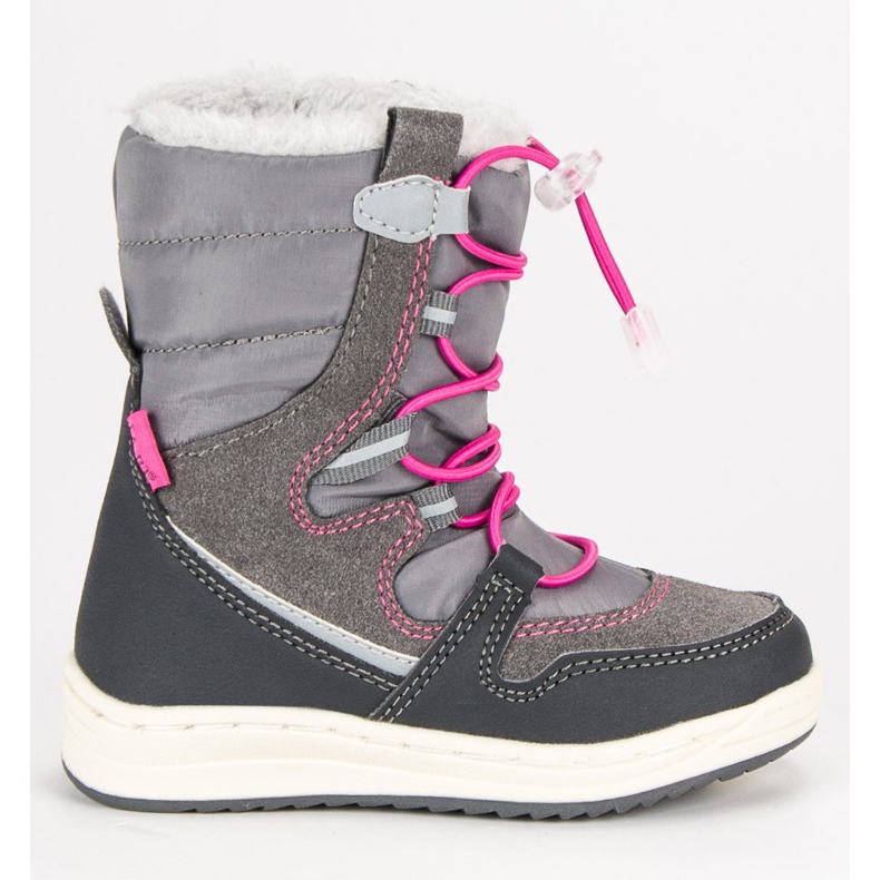 Arrigo Bello Uppvärmda snö stövlar grå