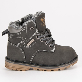 Arrigo Bello Uppvärmda trappor på dragkedjan grå