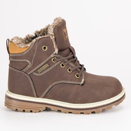 Arrigo Bello Uppvärmda dragkedjor brun