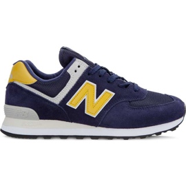 New Balance Ml574smb Pigment Med Mässing gul marinblå