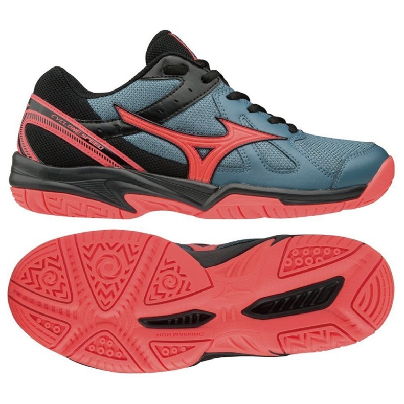 Mizuno Cyclone Speed ​​W V1GC178065 volleybollskor blå blå