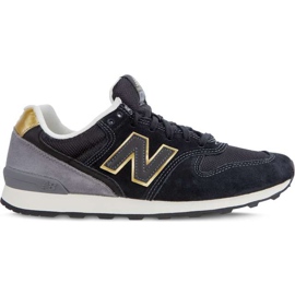 New Balance Wr996fbk Svart Grå Guld mångfärgad