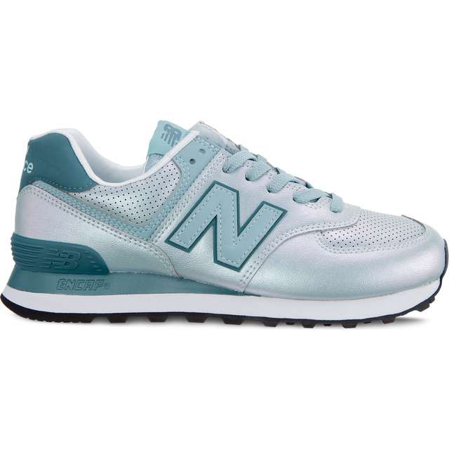 New Balance Wl574ksa Sheen Pack Mineral salvia med yttre banker grön