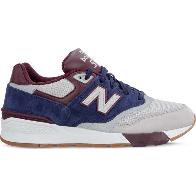 New Balance Ml597gnb Rain Cloud Pigment Burgundy grå mångfärgad marinblå