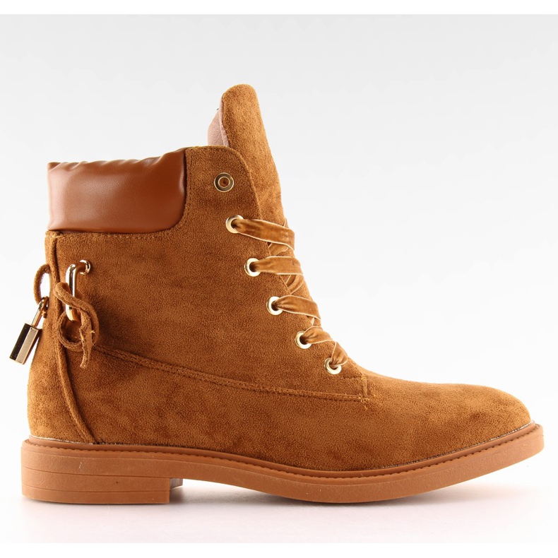 Timberki med hänglås kamel J-8686 kamel brun