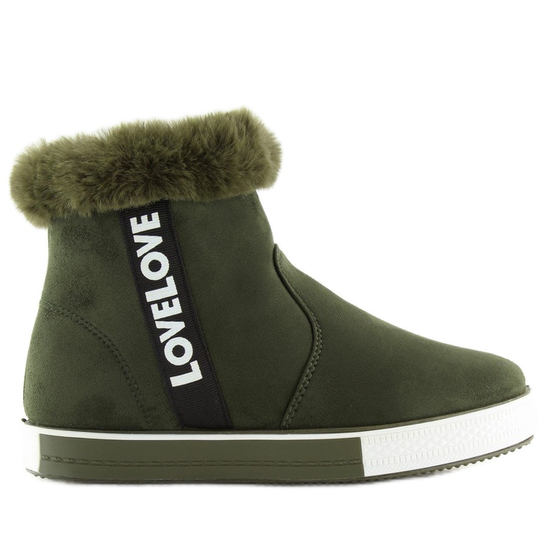 Sneakers för ankelisolerade gröna NB252P Army Green