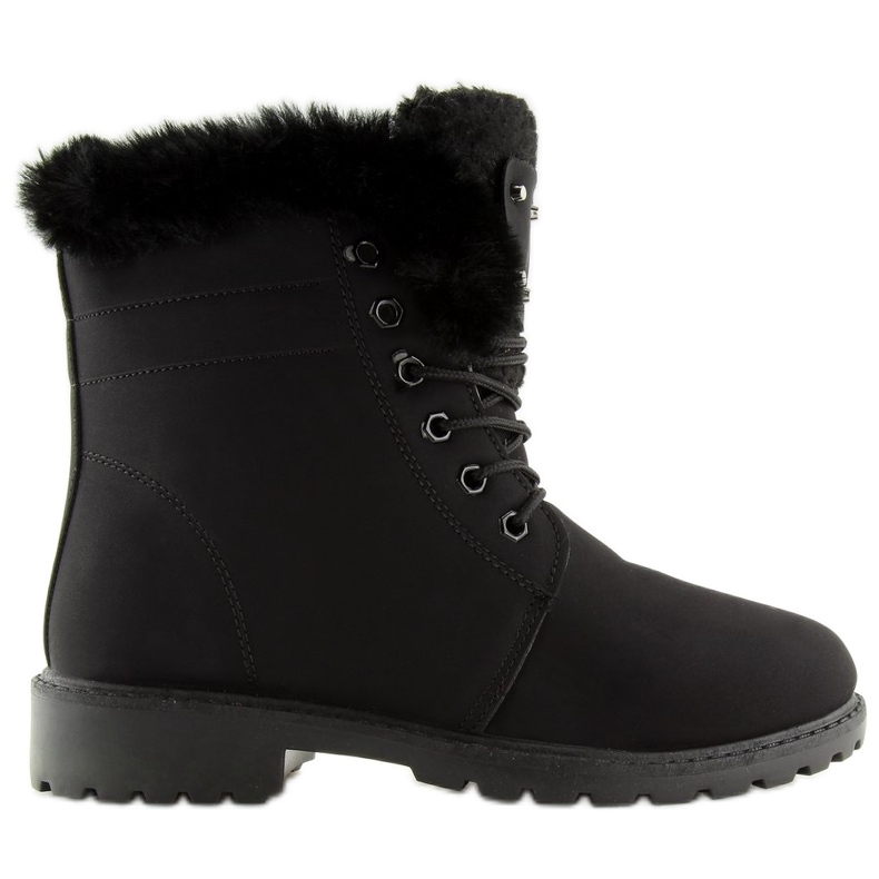 Svarta isolerade träskor BL137P Svart