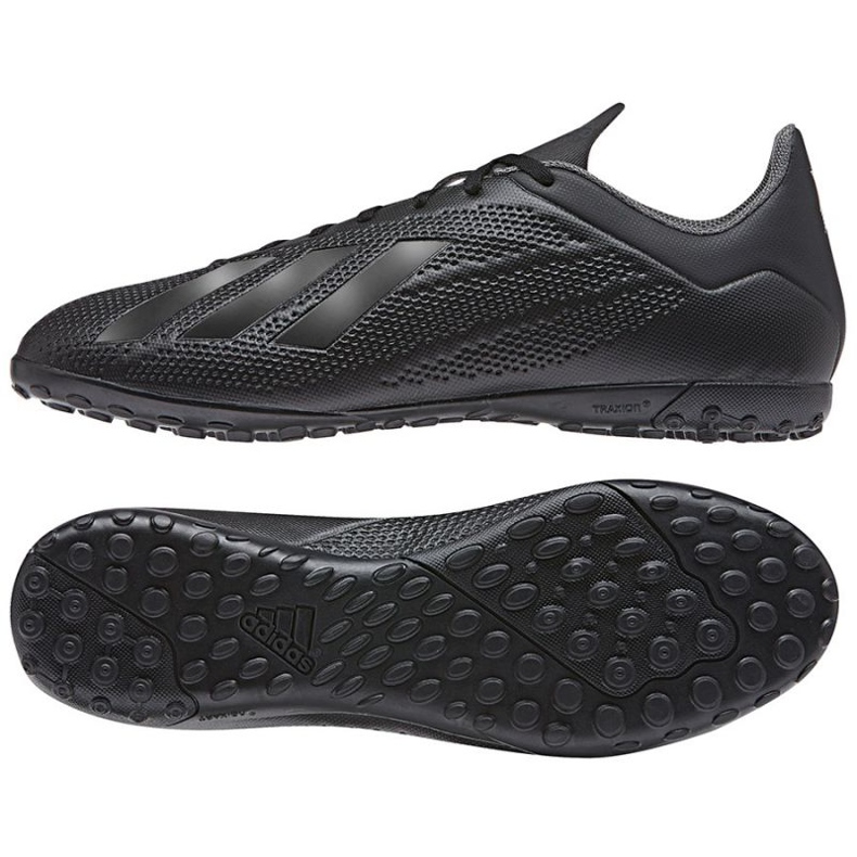 Adidas X Tango 18.4 Tf M DB2480 fotbollsskor svart svart