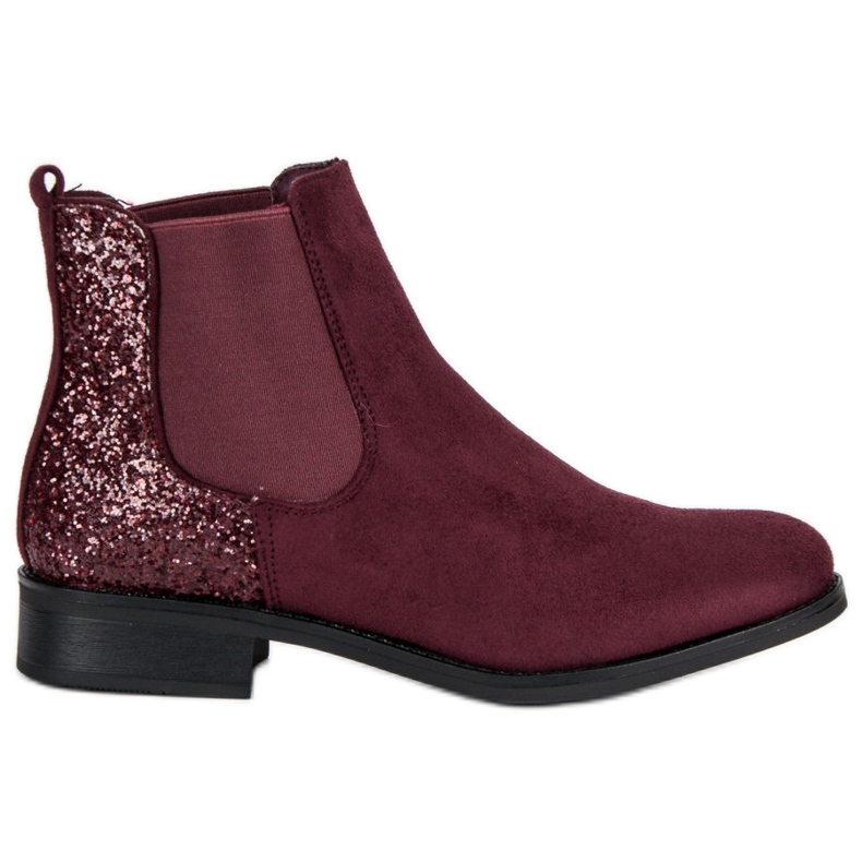 Seastar Burgundy Jodhpur stövlar röd