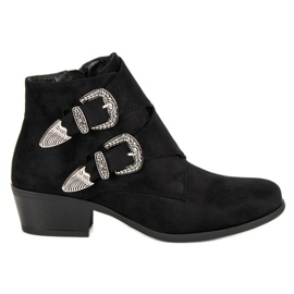 Seastar Casual svart fotled stövlar