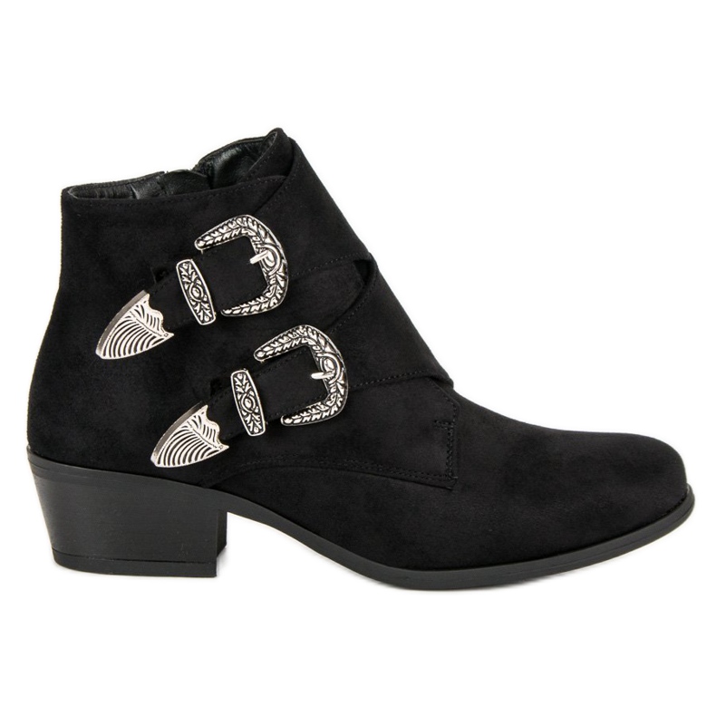 Seastar Casual svart fotled stövlar