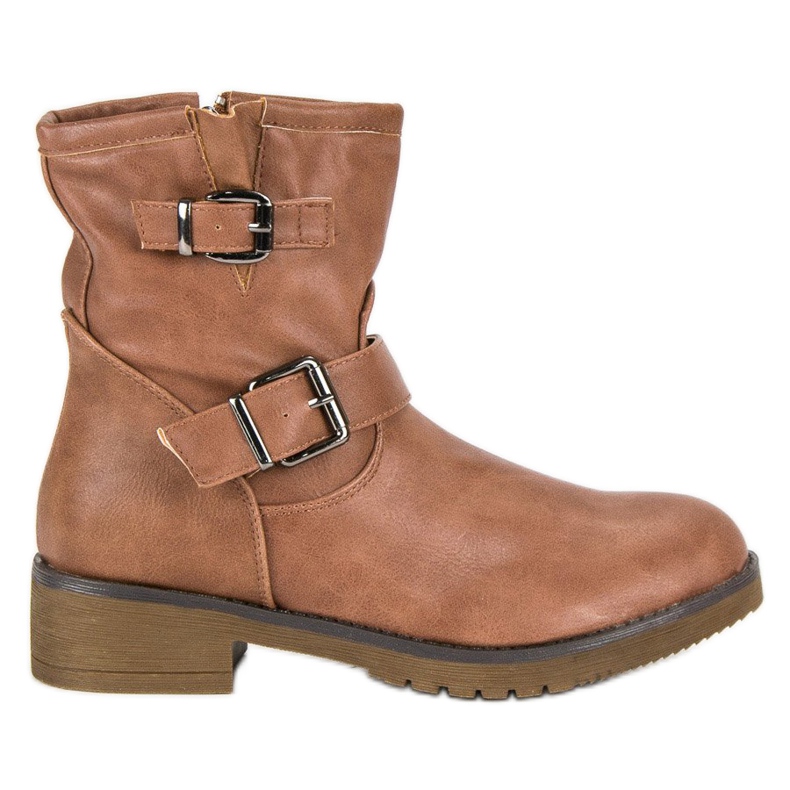 Encor Bruna bikerstövlar