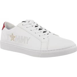 Tommy Hilfiger Star Metallic Sneaker 020 vit