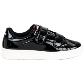 Fila Upstage Velcro Low Wmn svart