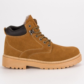 Original Walkman Shoes Isolerade skinnvandringskängor brun