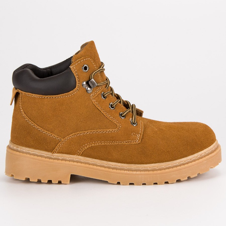 Original Walkman Shoes Läderkängor brun