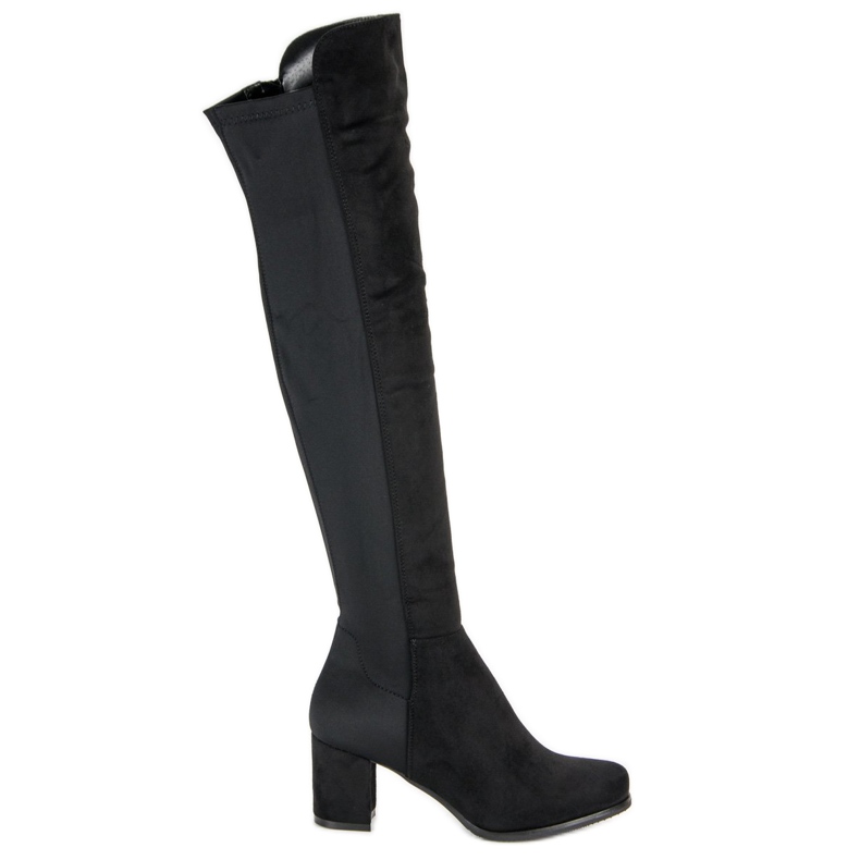 Lucky Shoes Svart skräddarsydda musketer