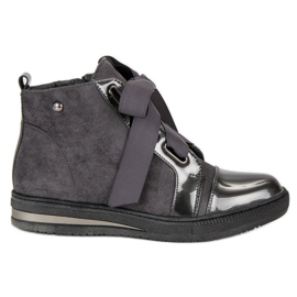 Filippo Snygga sneakers ovanför fotleden grå