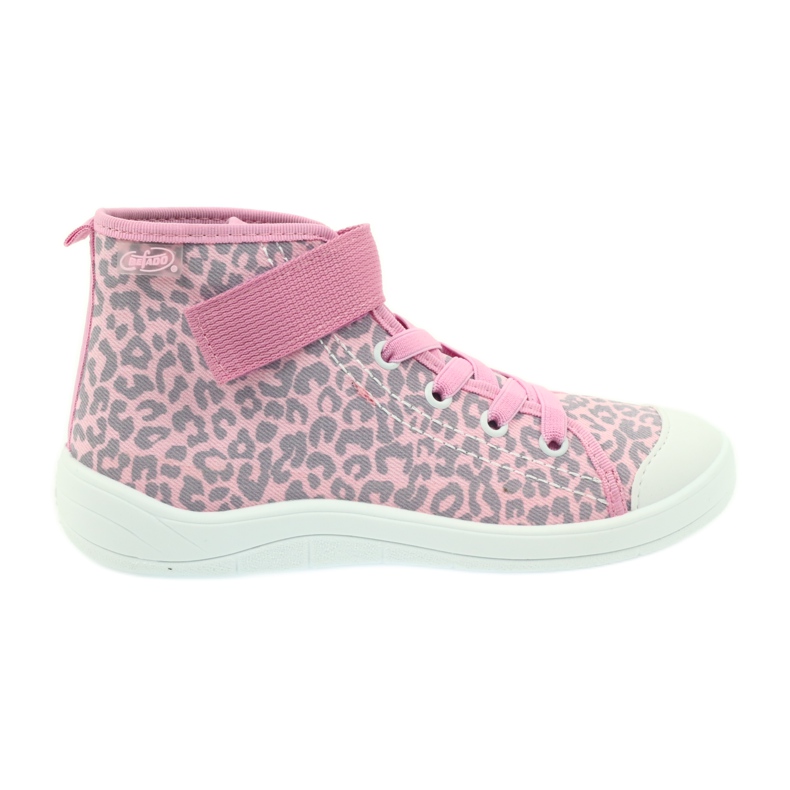 Befado barnskor sneakers 268x057 rosa grå