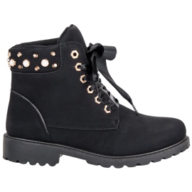 McKey Svart Casual Trappers