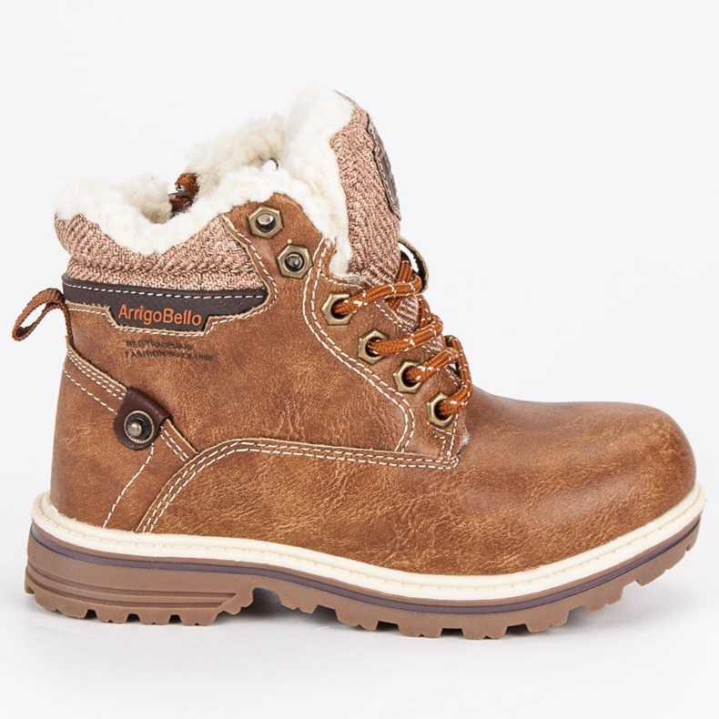 Arrigo Bello Pojkarisolerade fällare brun