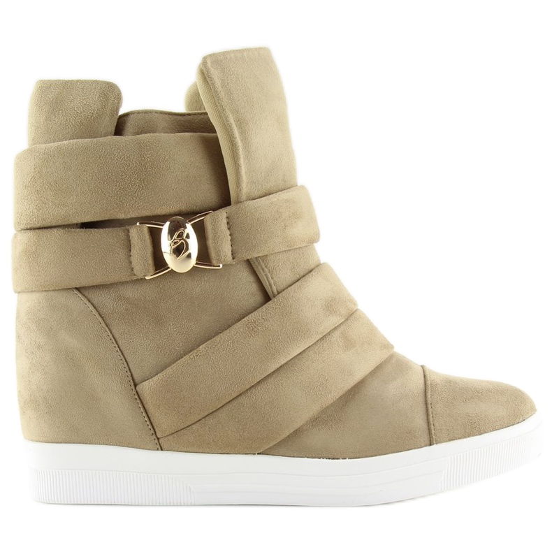Dam beige sneakers H6507 Camel