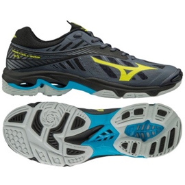 Mizuno Wave Lighting Z4 M V1GA180047 volleybollskor svart grå