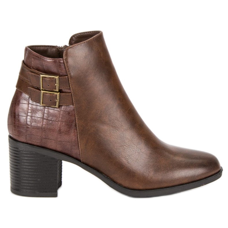 Filippo Klassiska högklackade stövlar brun