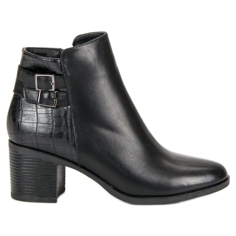 Filippo Klassiska högklackade stövlar svart