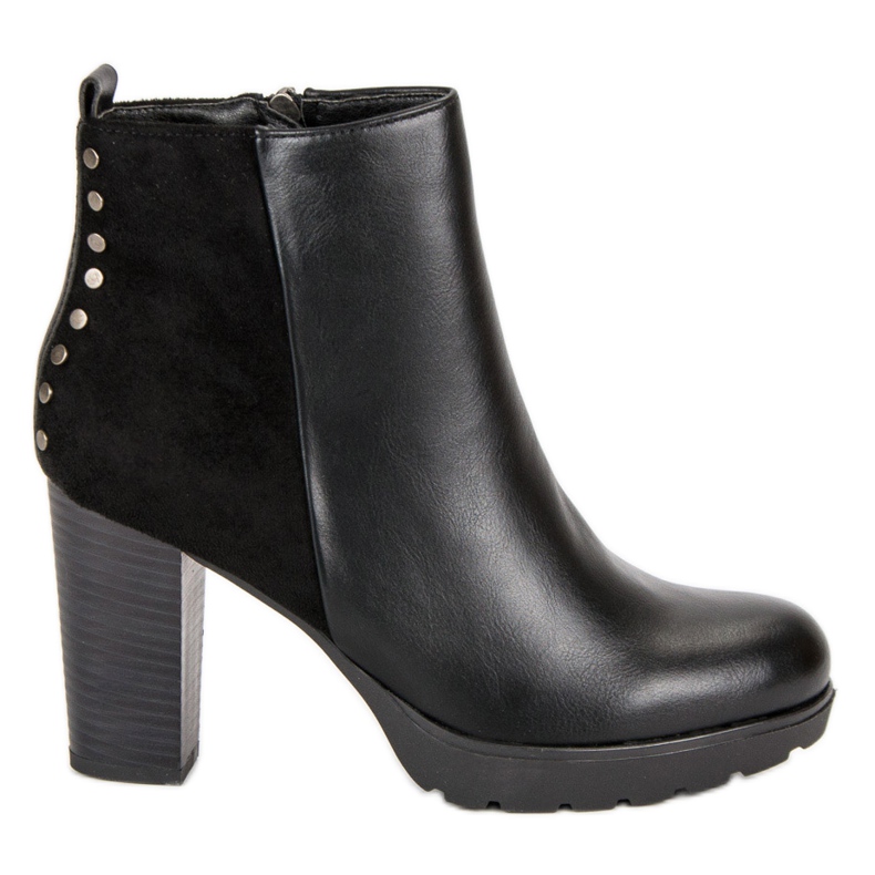 Weide Eleganta stövlar för hösten svart