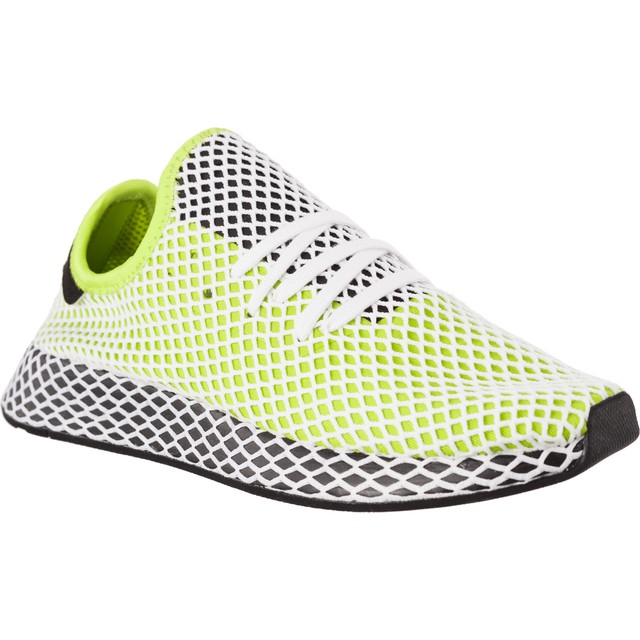 Adidas Deerupt Runner Semi Solar Slime Core Black Core Black grön