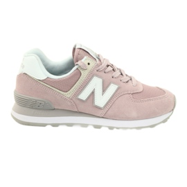 New Balance WL574ESP rosa grå