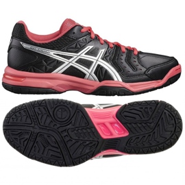 Asics Gel Squad 70 W E568Y-9093 handbollssko svart svart