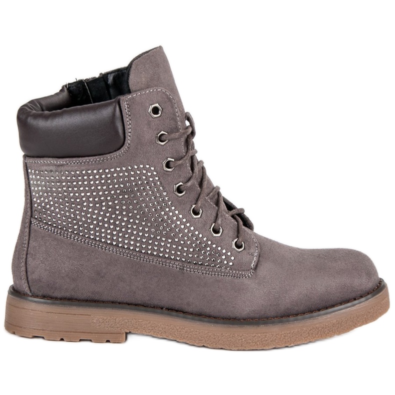 Bestelle Mocka fällare på en reglage grå