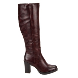 Klassiska VINCEZA stövlar röd