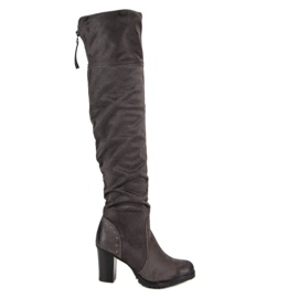 VINCEZA Fritidsskor för kvinnor grå