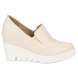 J. Star Eleganta kilskor brun